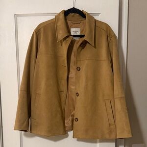 Abercrombie & Fitch Tan Suede Jacket
